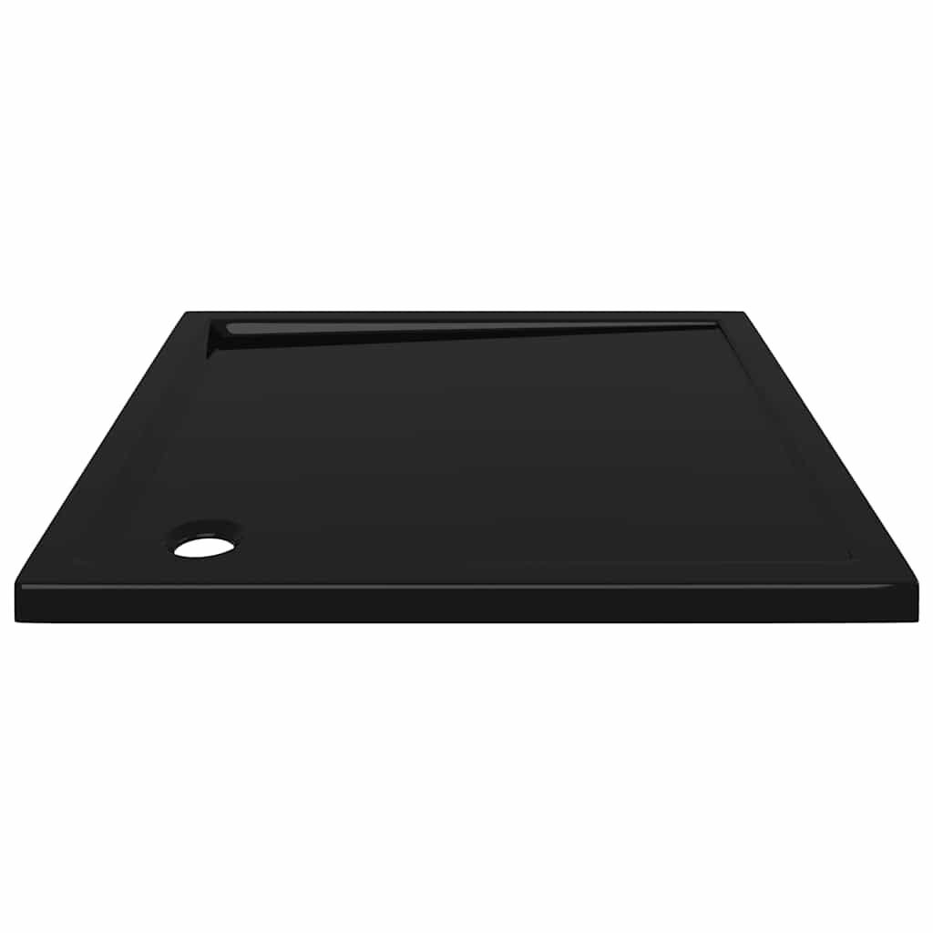 vidaXL Douchebak Vierkant 80x80 Zwart - 35% Korting!
