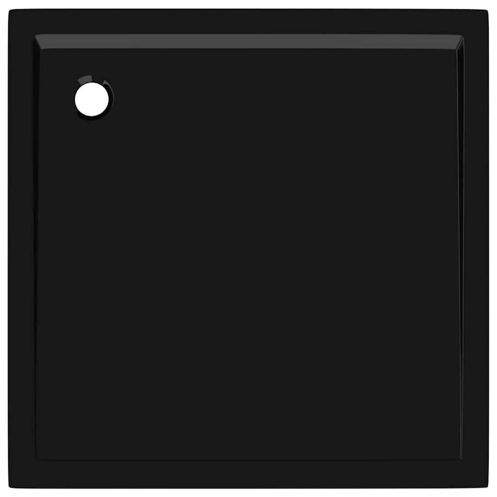 vidaXL Douchebak Vierkant 80x80 Zwart - 35% Korting!
