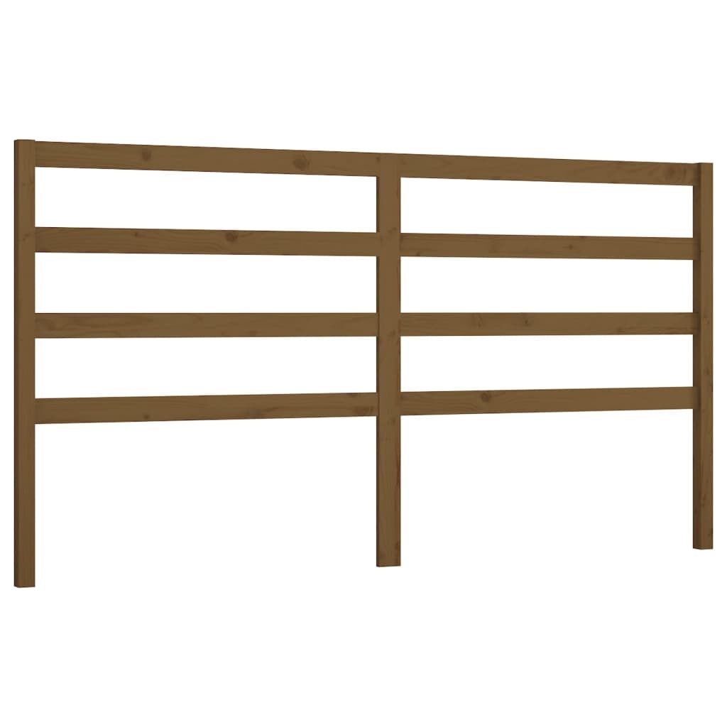 Hoofdbord Grenenhout Honingbruin 206cm - 35% Korting!