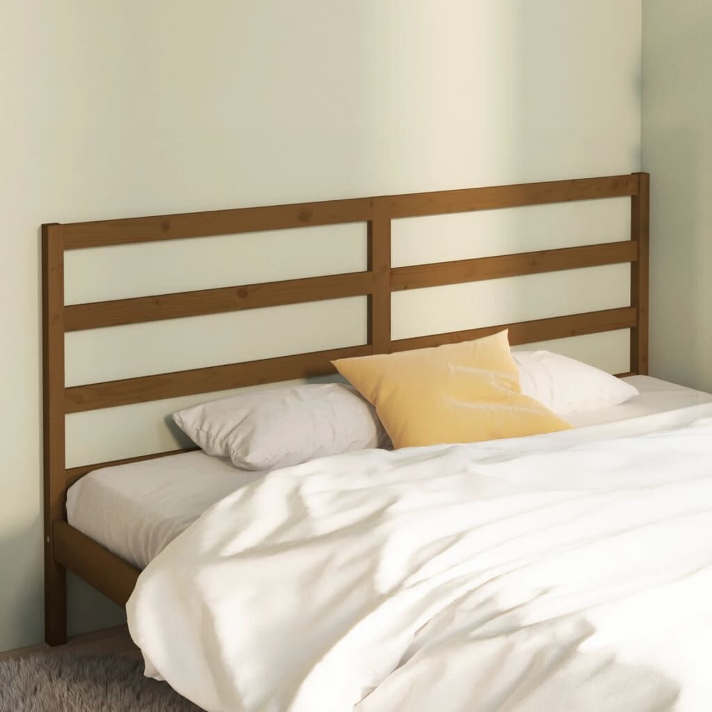 Hoofdbord Grenenhout Honingbruin 206cm - 35% Korting!