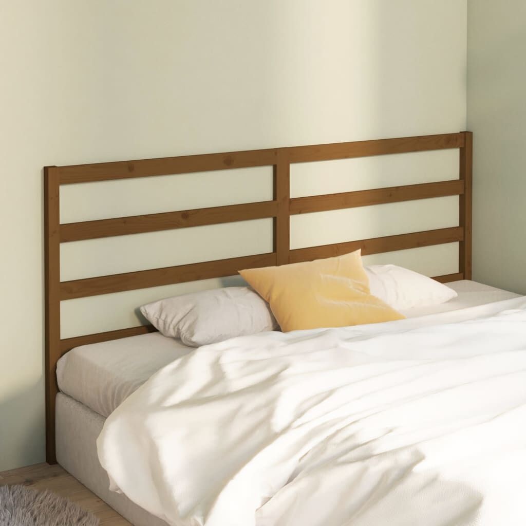 Hoofdbord Grenenhout Honingbruin 206cm - 35% Korting!