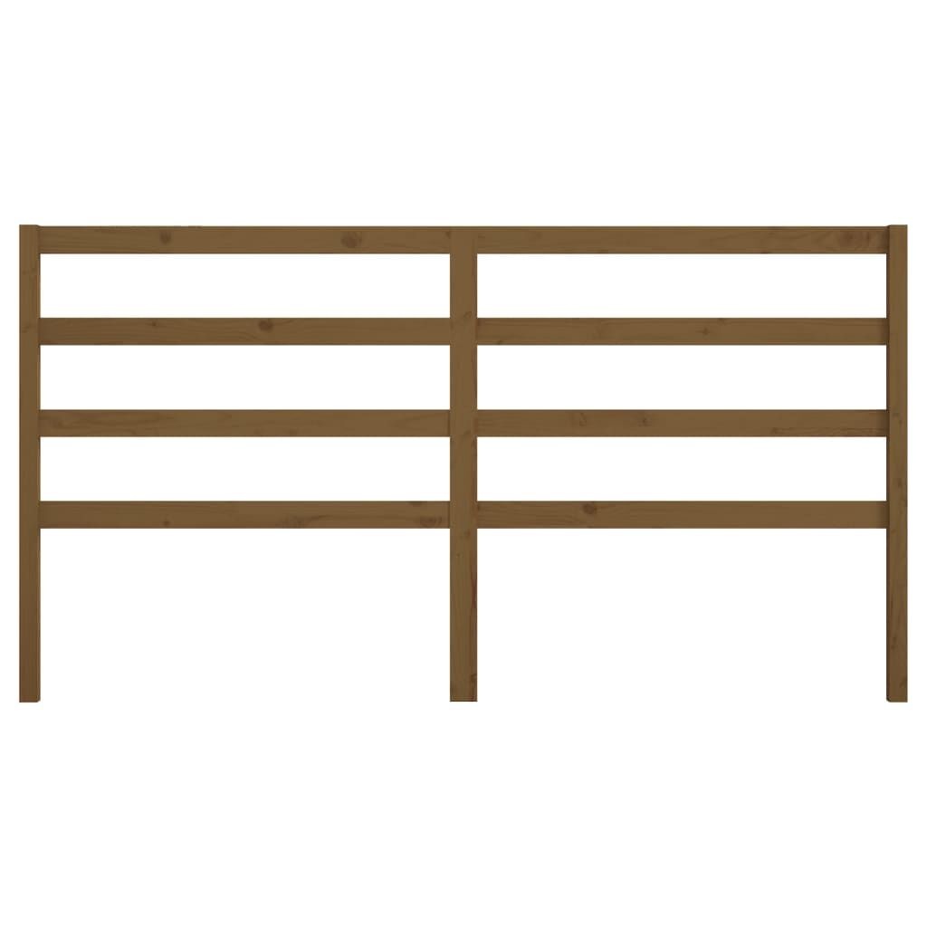 Hoofdbord Grenenhout Honingbruin 206cm - 35% Korting!