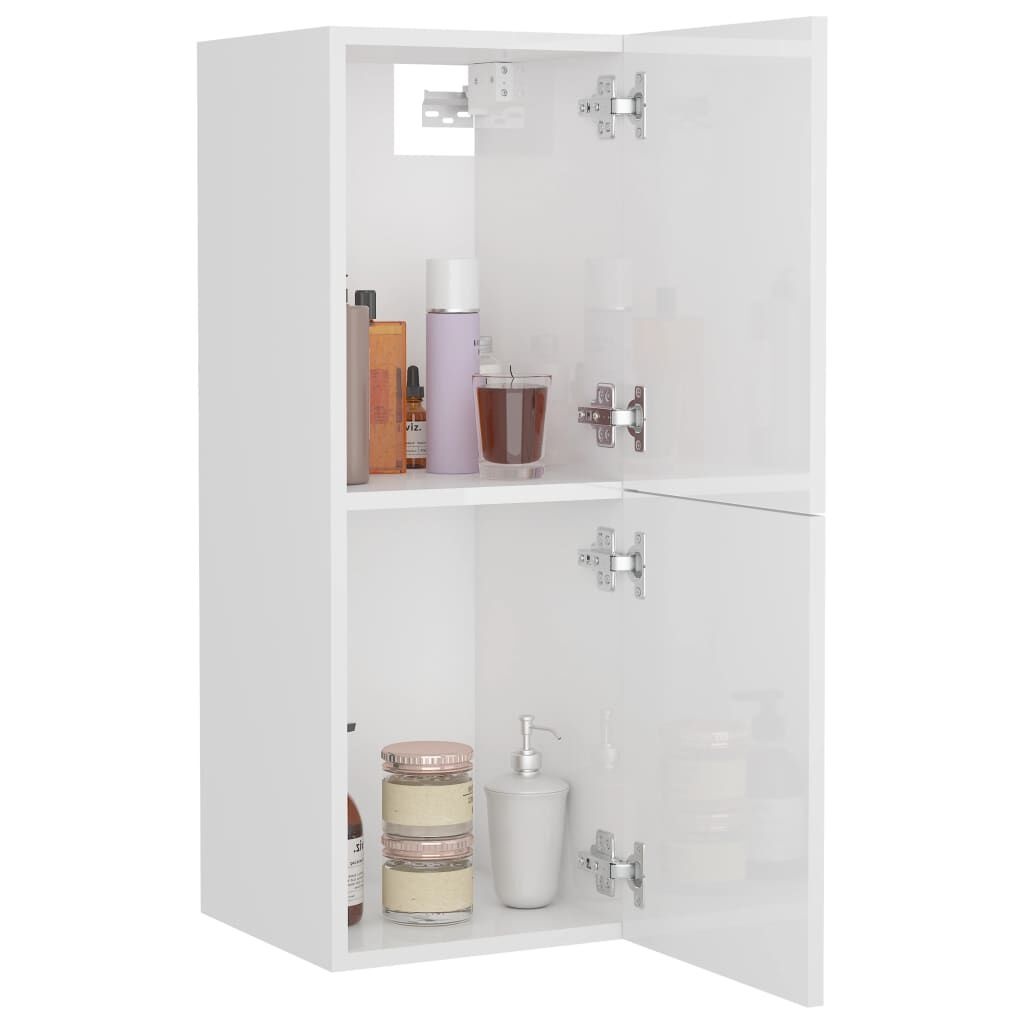 vidaXL Badkamerkast Wit 30x30x80cm - 35% Korting!