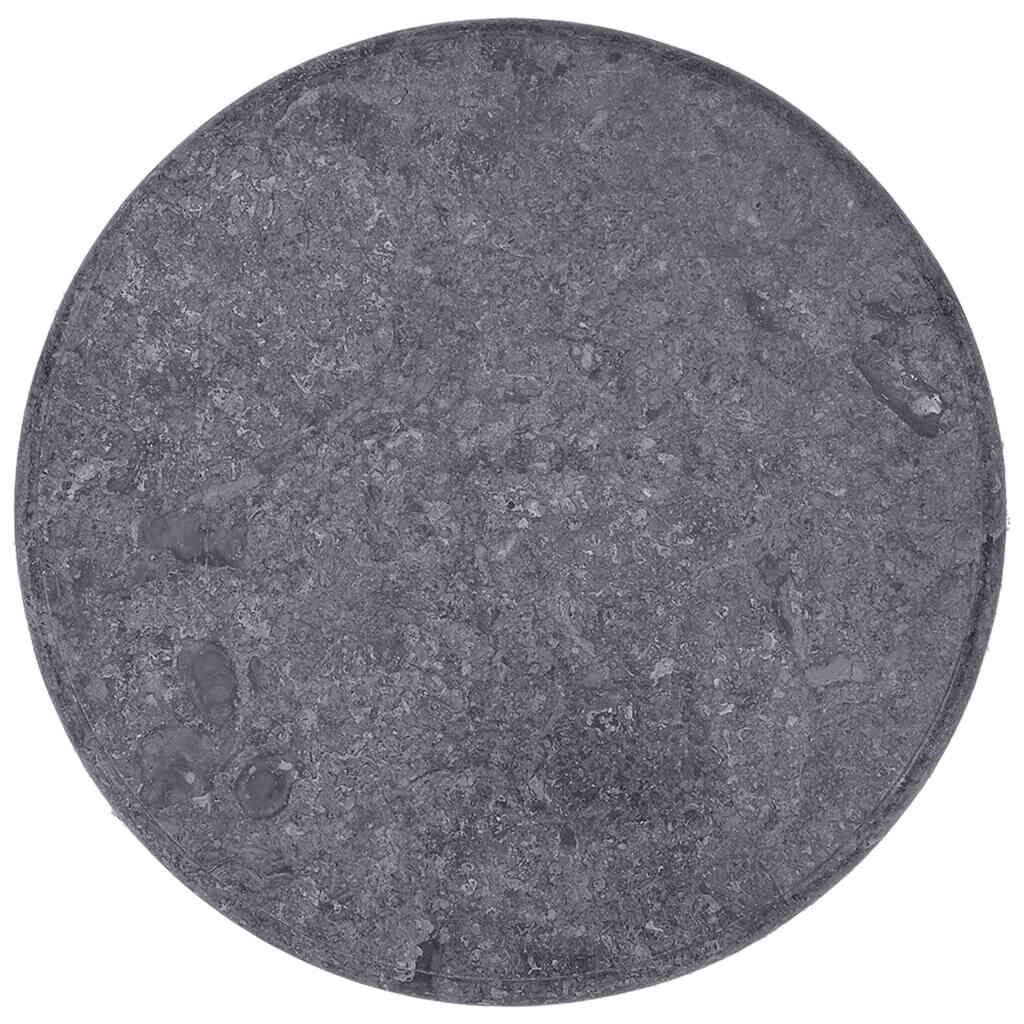 Marmeren Tafelblad Grijs Ø50cm - 45% Korting! (Retour)