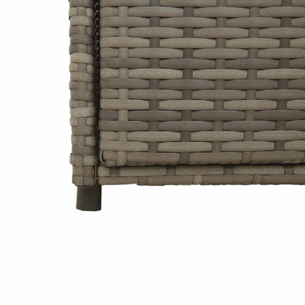 VidaXL Tuinkast Grijs 55x55x111cm - 35% Korting!