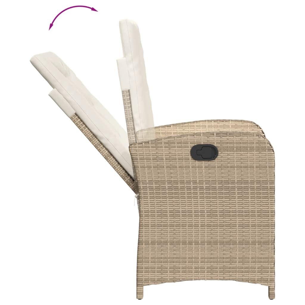 Tuinstoelen (2x) verstelbaar met kussens -35%!