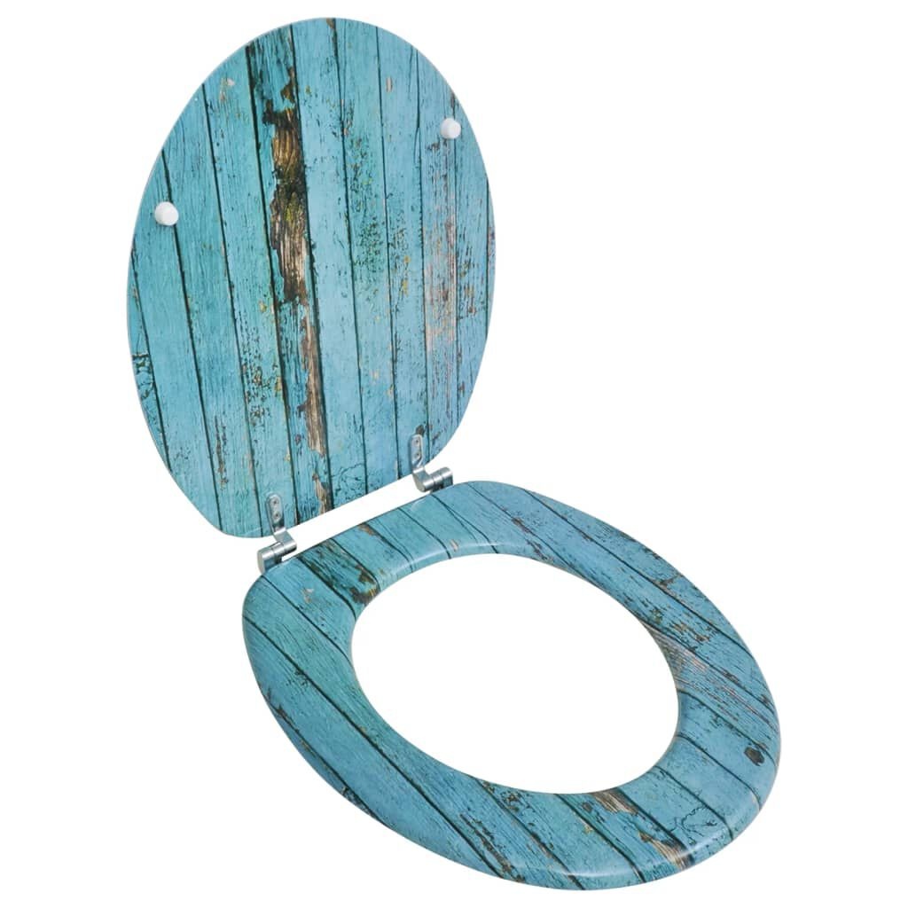 Toiletbril Oud Hout Design - 35% Korting! Nieuwstaat