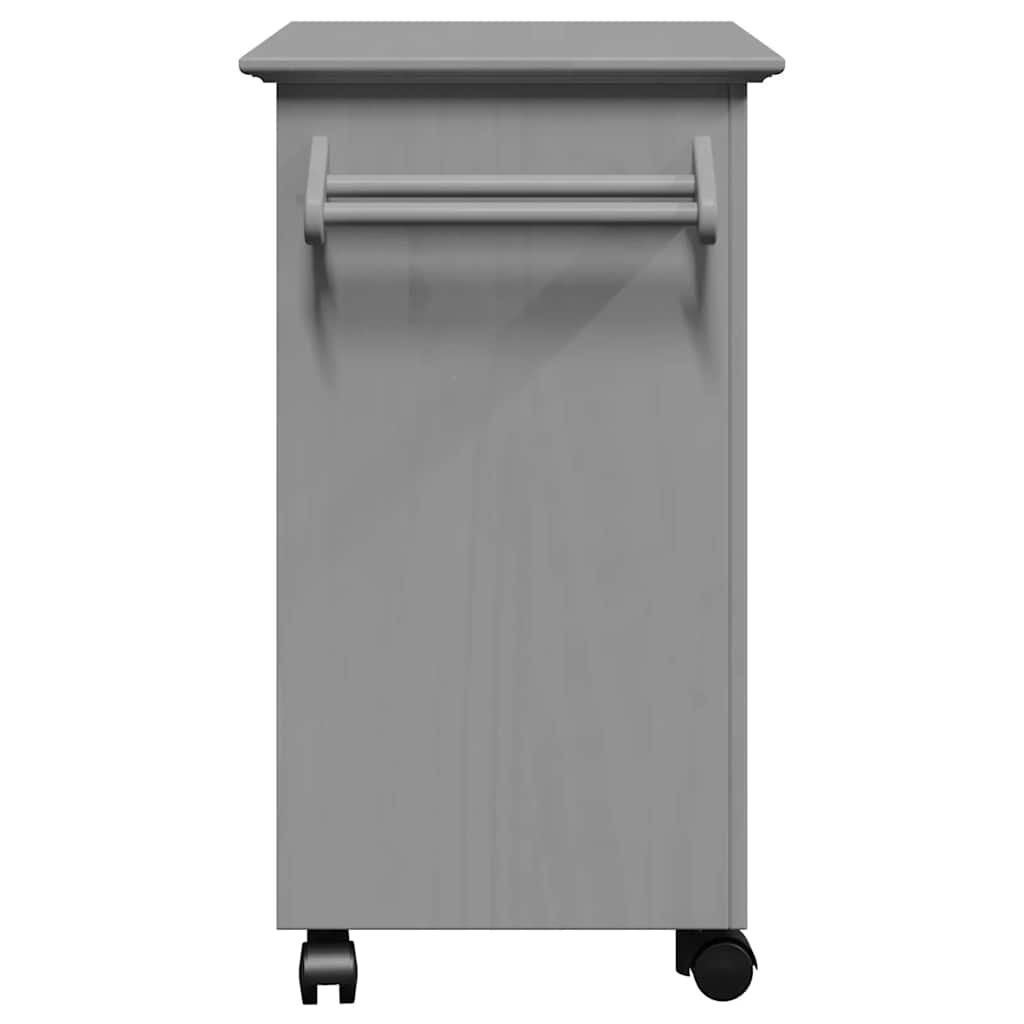 vidaXL Keukentrolley Grijs 72x45x80cm - 50% Korting!