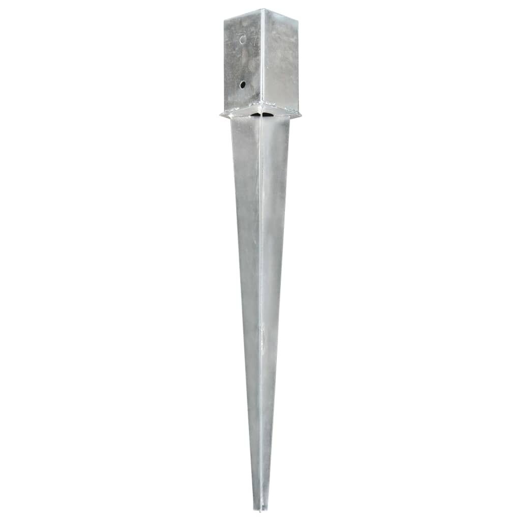 vidaXL Grondpinnen 6st 8x8x76cm - 35% Korting!