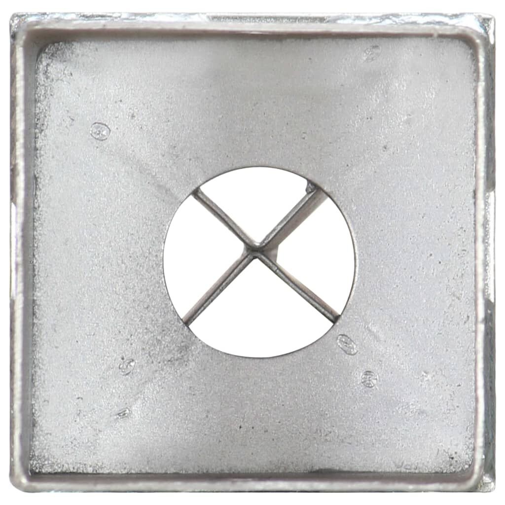vidaXL Grondpinnen 6st 8x8x76cm - 35% Korting!