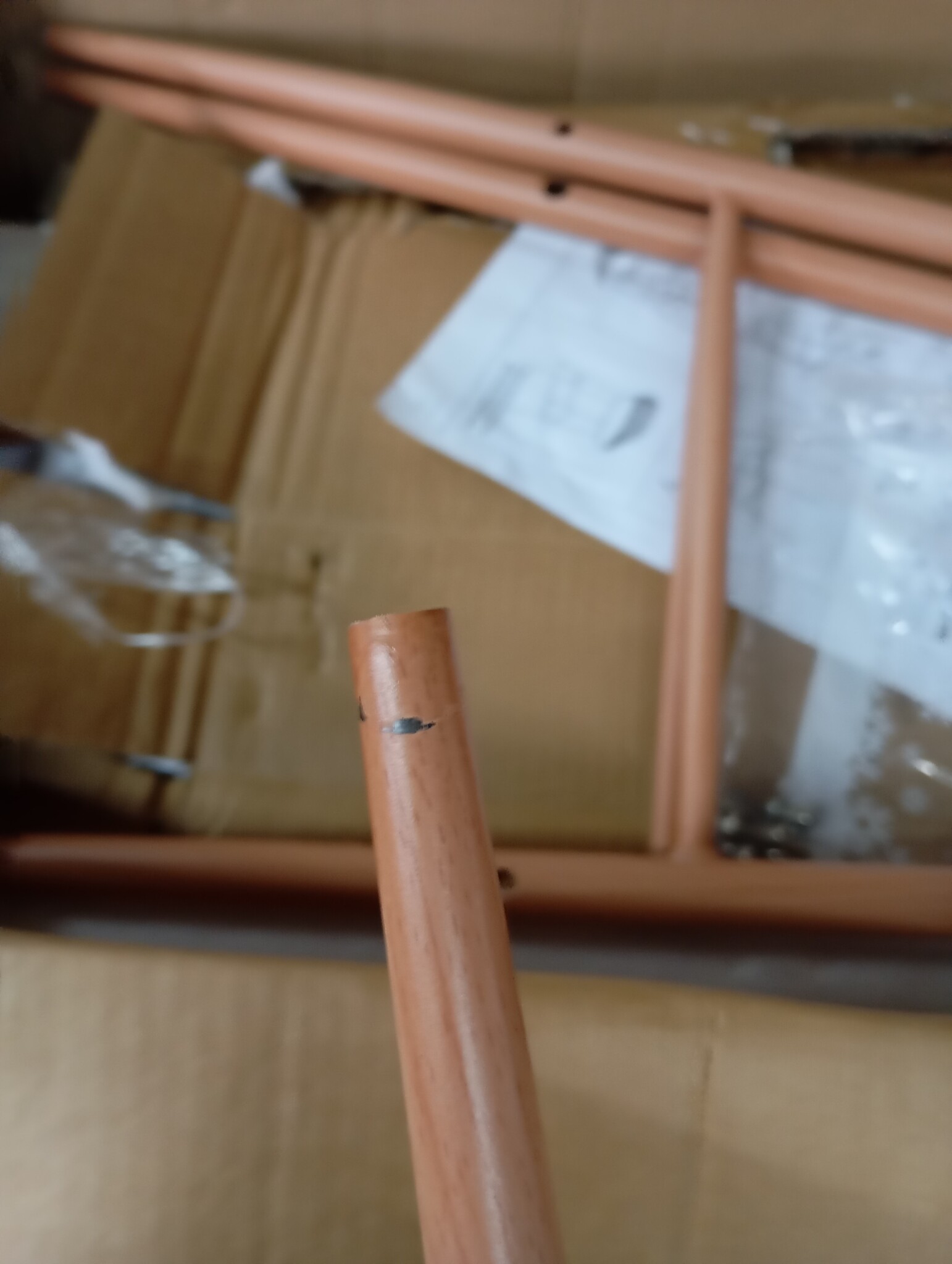 VidaXL Barkrukken (4 st) Wit - 55% Korting! Gebruikssporen