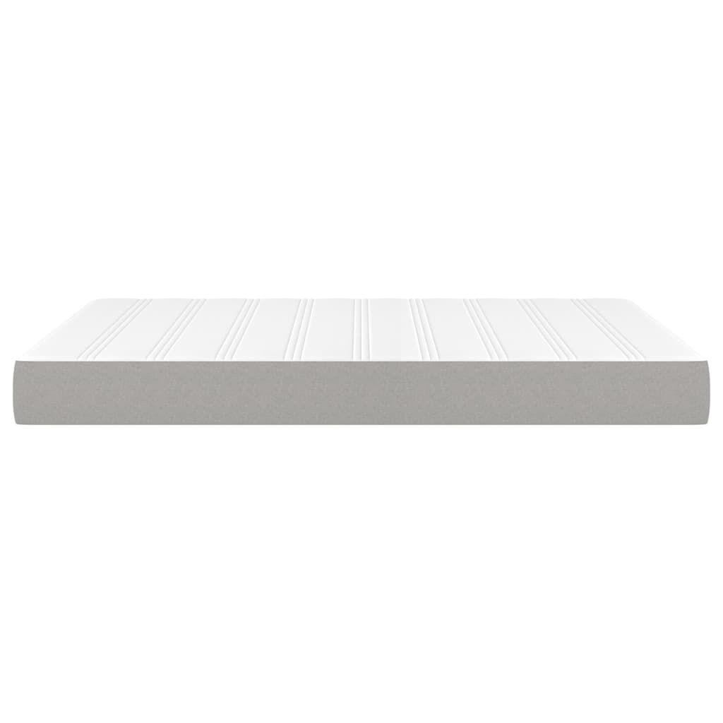 Pocketveringmatras 140x190 cm Lichtgrijs - 35% Korting!