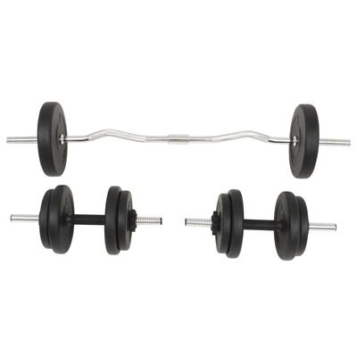 vidaXL Halterset 30kg - Topdeal! 35% Korting