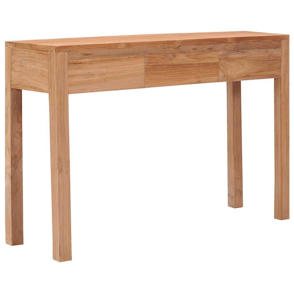 Wandtafel Massief Teakhout 110cm - 50% Korting! (Lichte Schade)