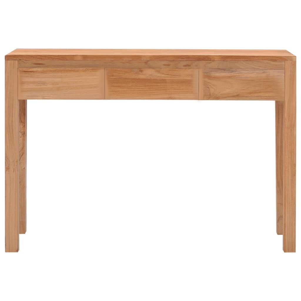 Wandtafel Massief Teakhout 110cm - 50% Korting! (Lichte Schade)