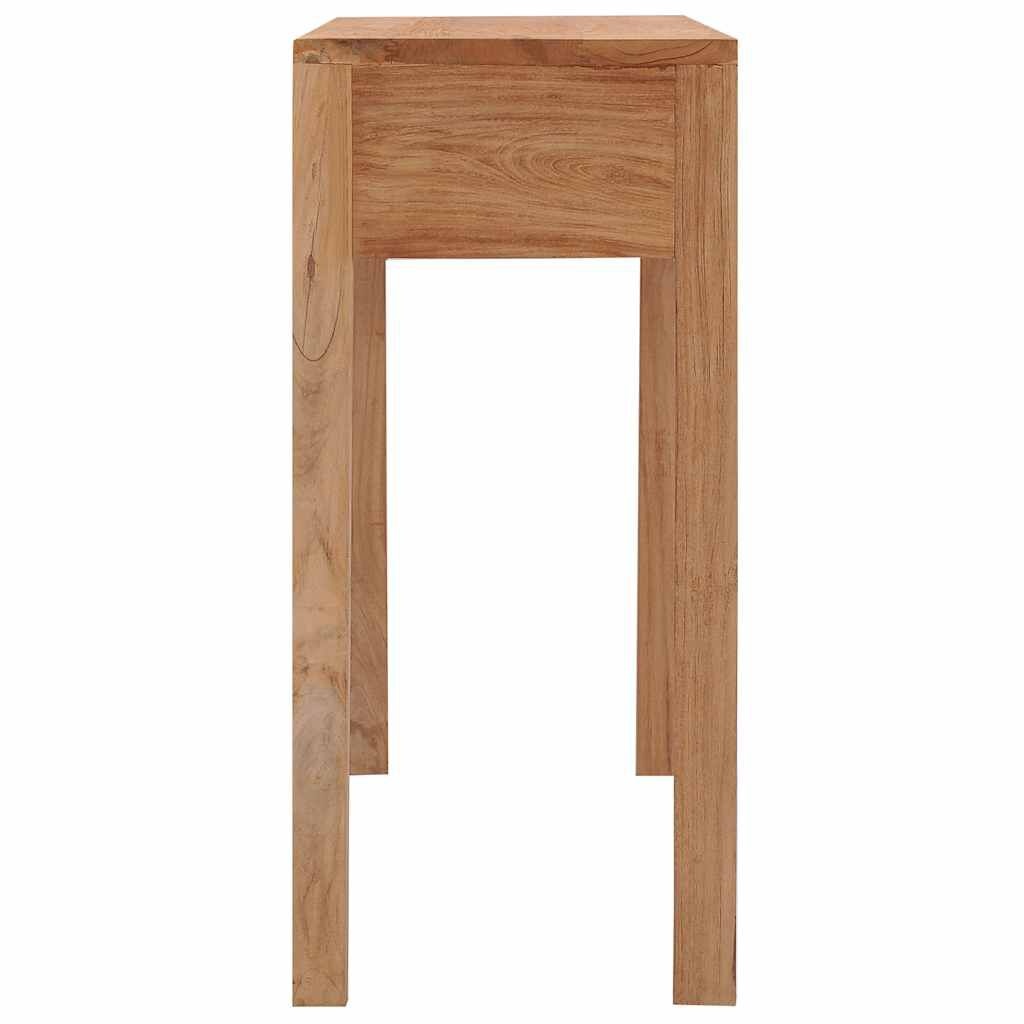 Wandtafel Massief Teakhout 110cm - 50% Korting! (Lichte Schade)