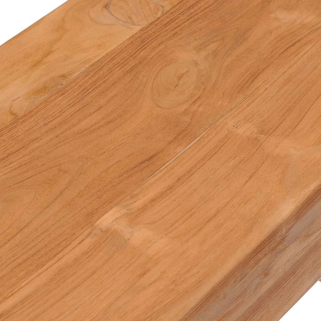 Wandtafel Massief Teakhout 110cm - 50% Korting! (Lichte Schade)