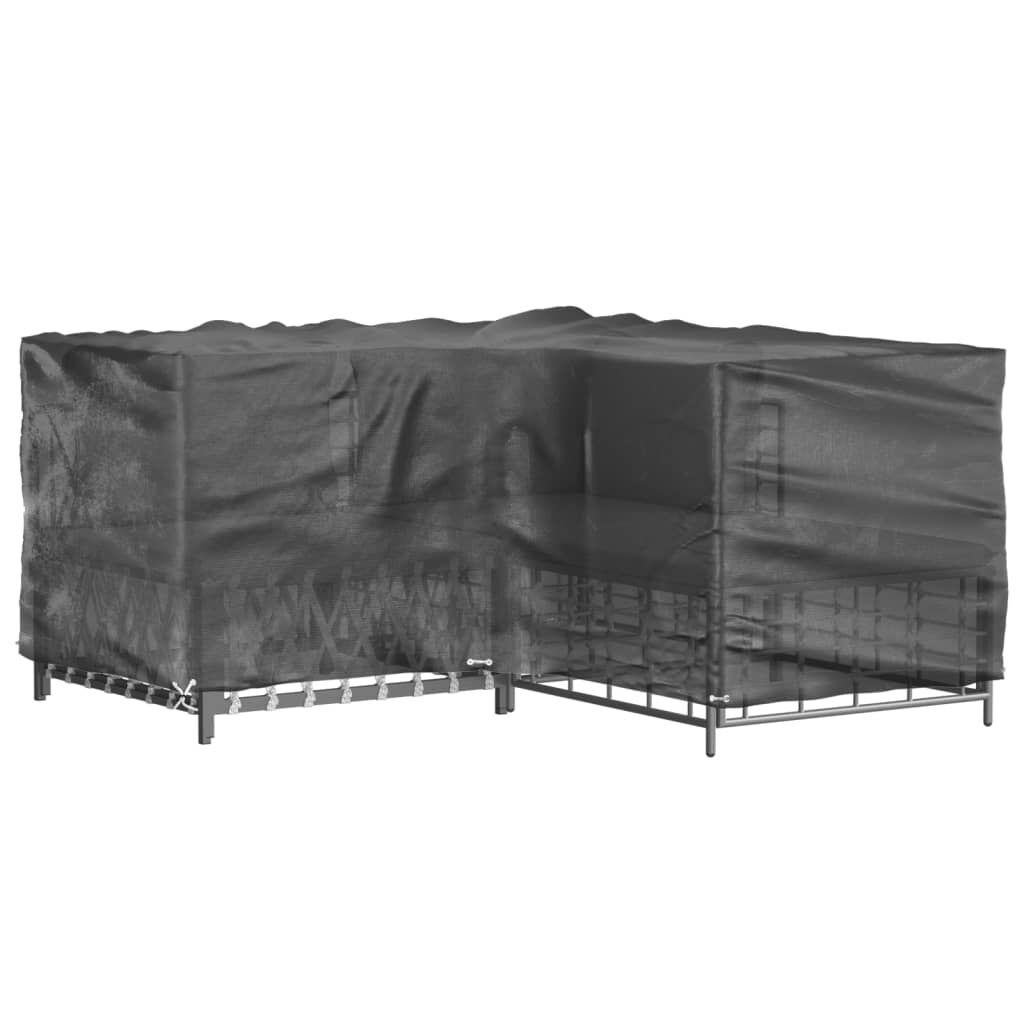 Tuinmeubel hoes L-vorm 215x215x90cm -35%!