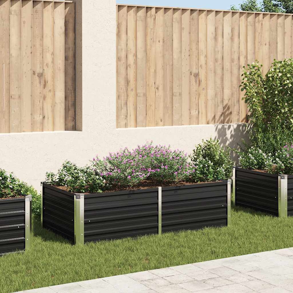 VidaXL Verhoogde Plantenbak Antraciet 160x80cm - 35% Korting!