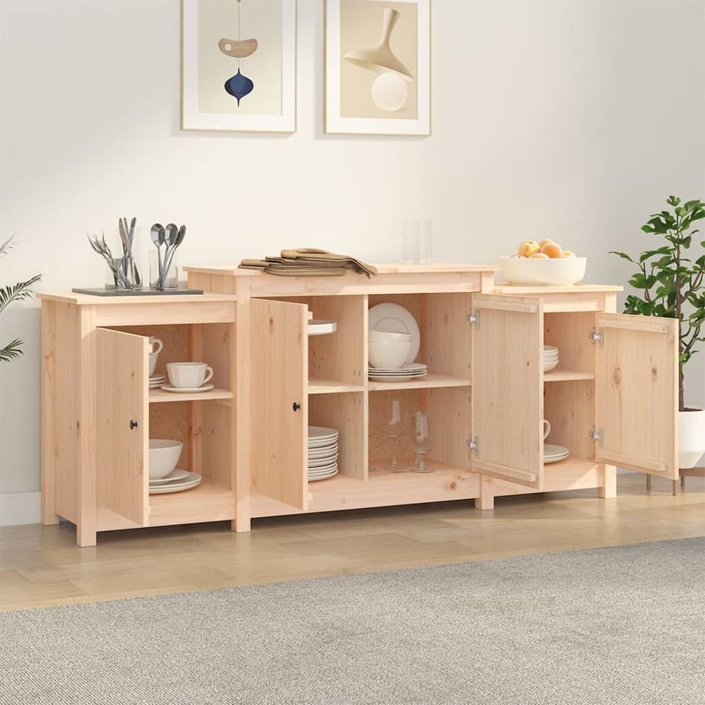 vidaXL Dressoir Grenenhout 164cm - 35% Korting!