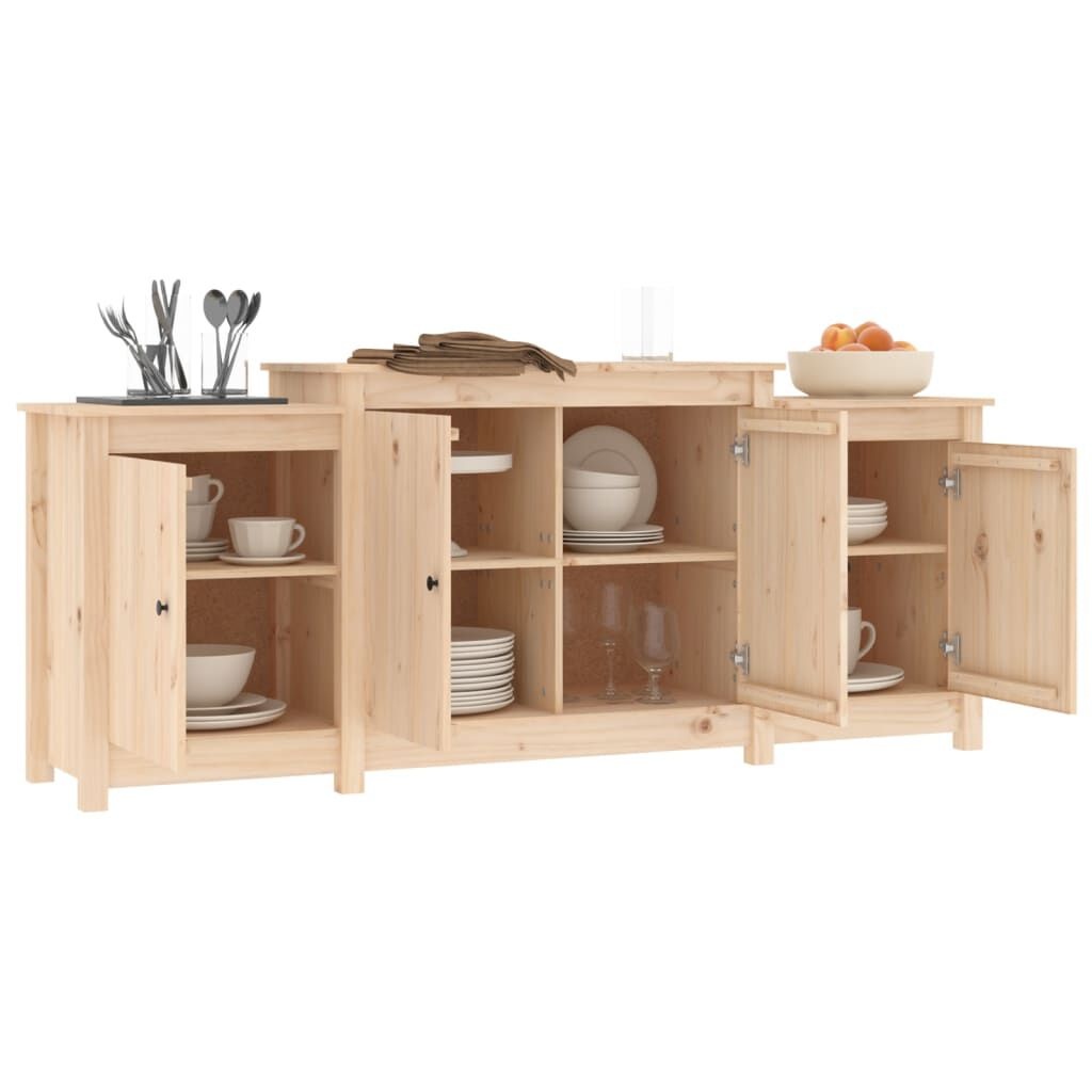 vidaXL Dressoir Grenenhout 164cm - 35% Korting!