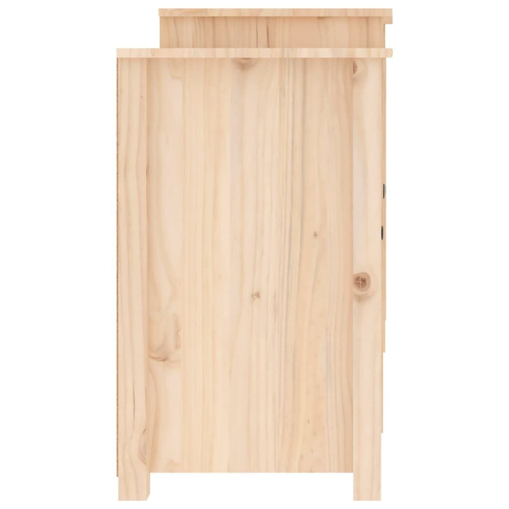 vidaXL Dressoir Grenenhout 164cm - 35% Korting!