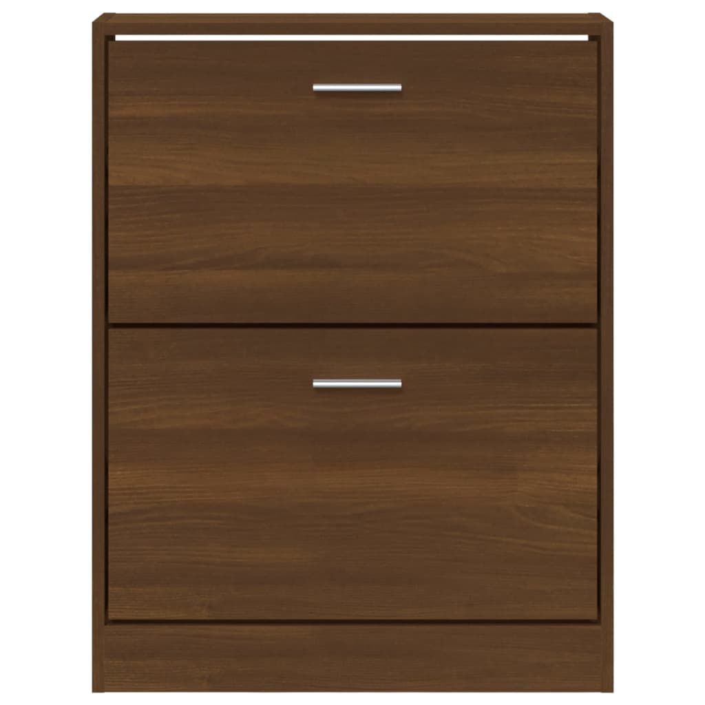 vidaXL Schoenenkast Bruin Eiken - 35% Korting!