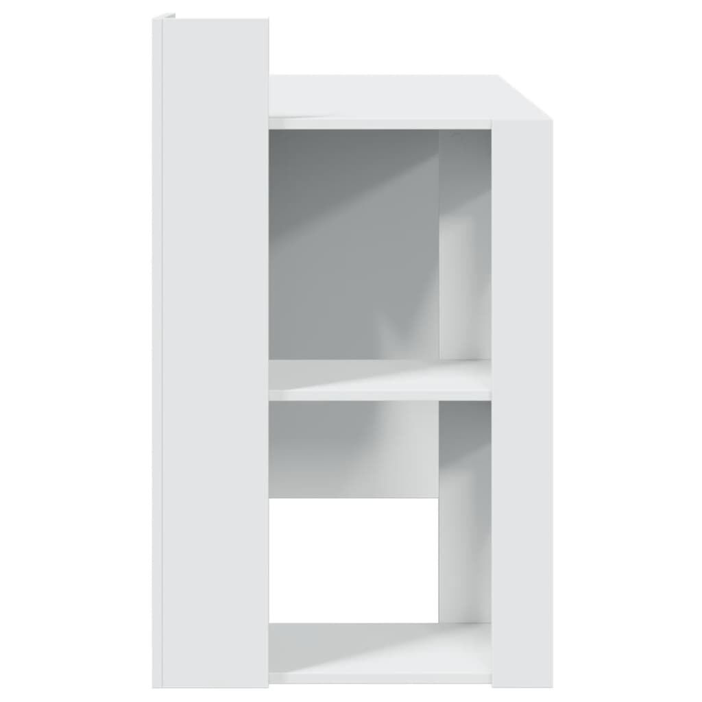 vidaXL Bureau Wit Hout - 41% Korting! Zo Goed Als Nieuw