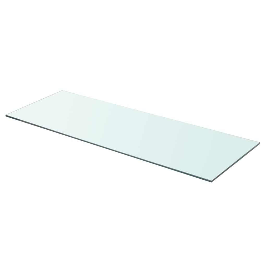 VidaXL Wandschap Glas 80x30cm - Transparant - 47% Korting!