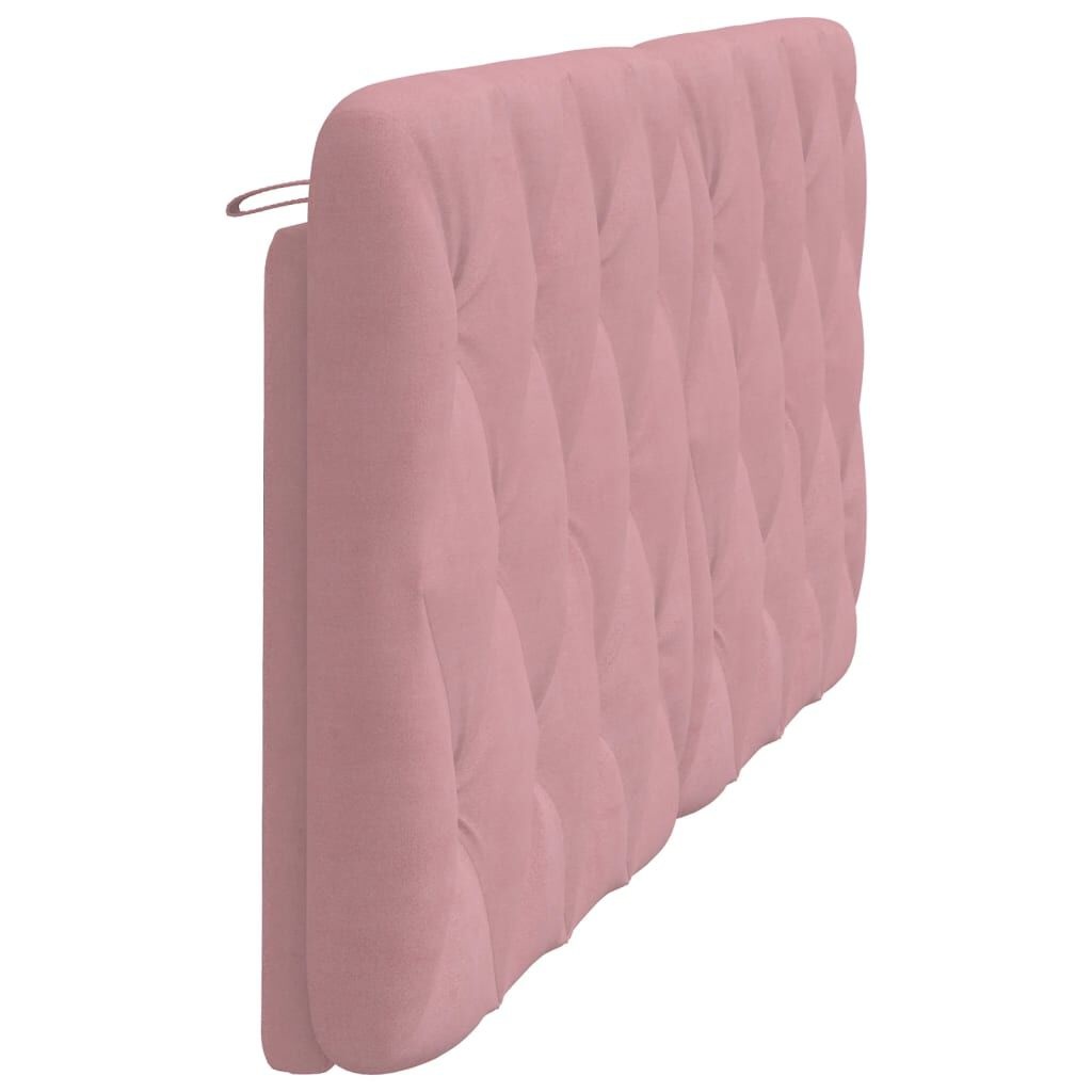 vidaXL Hoofdbordkussen Roze Fluweel 180cm - 53% Korting!