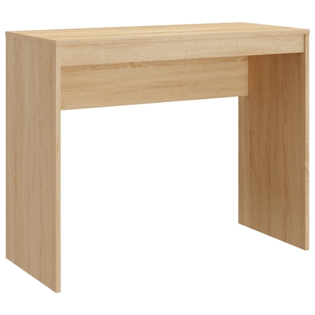 vidaXL Bureau Sonoma Eiken 90cm - Lichte Schade - 35% Korting!
