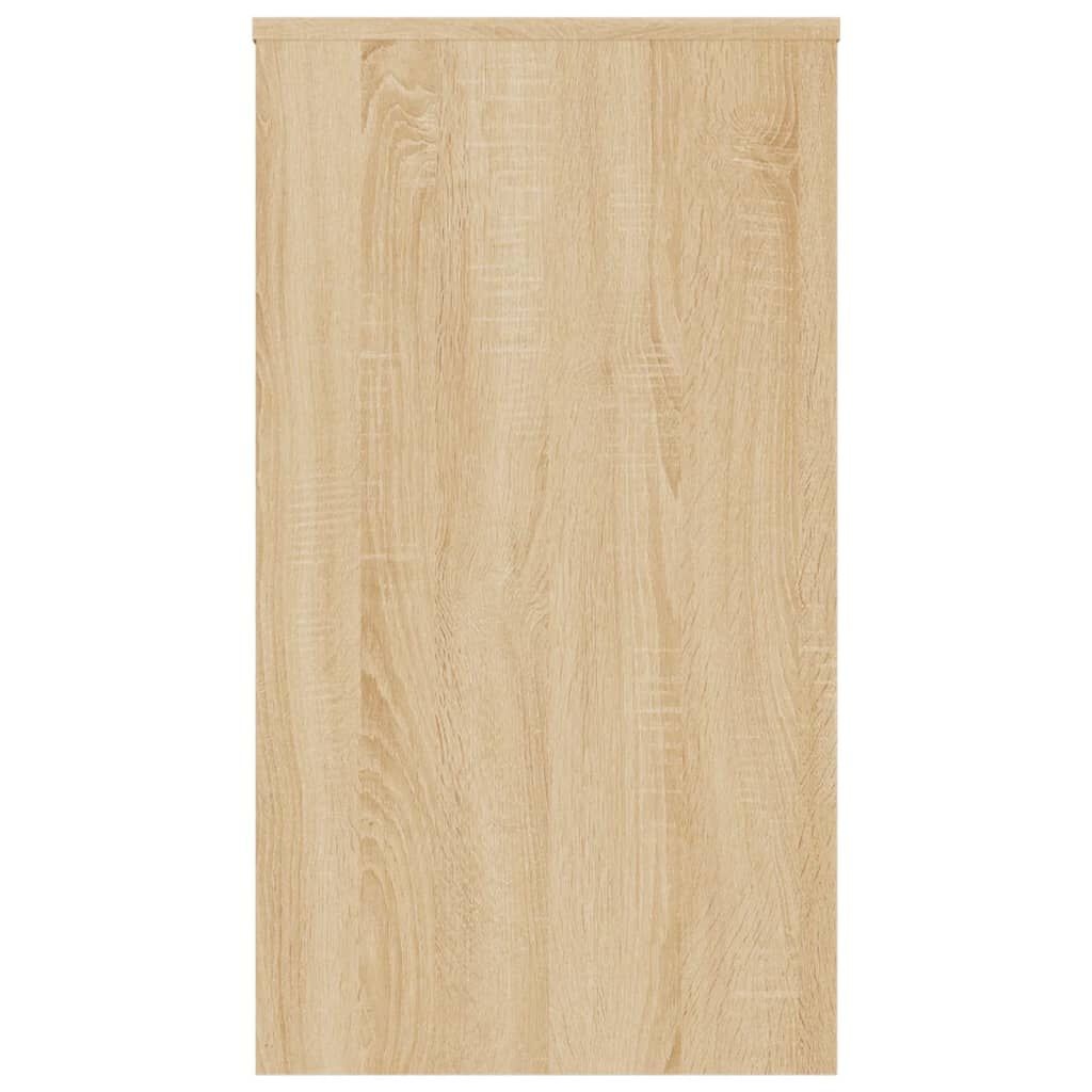 vidaXL Bureau Sonoma Eiken 90cm - Lichte Schade - 35% Korting!