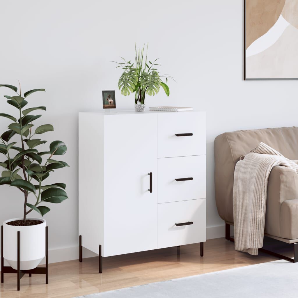 VidaXL Dressoir Wit 69,5cm - Zo Goed Als Nieuw - 50% Korting!