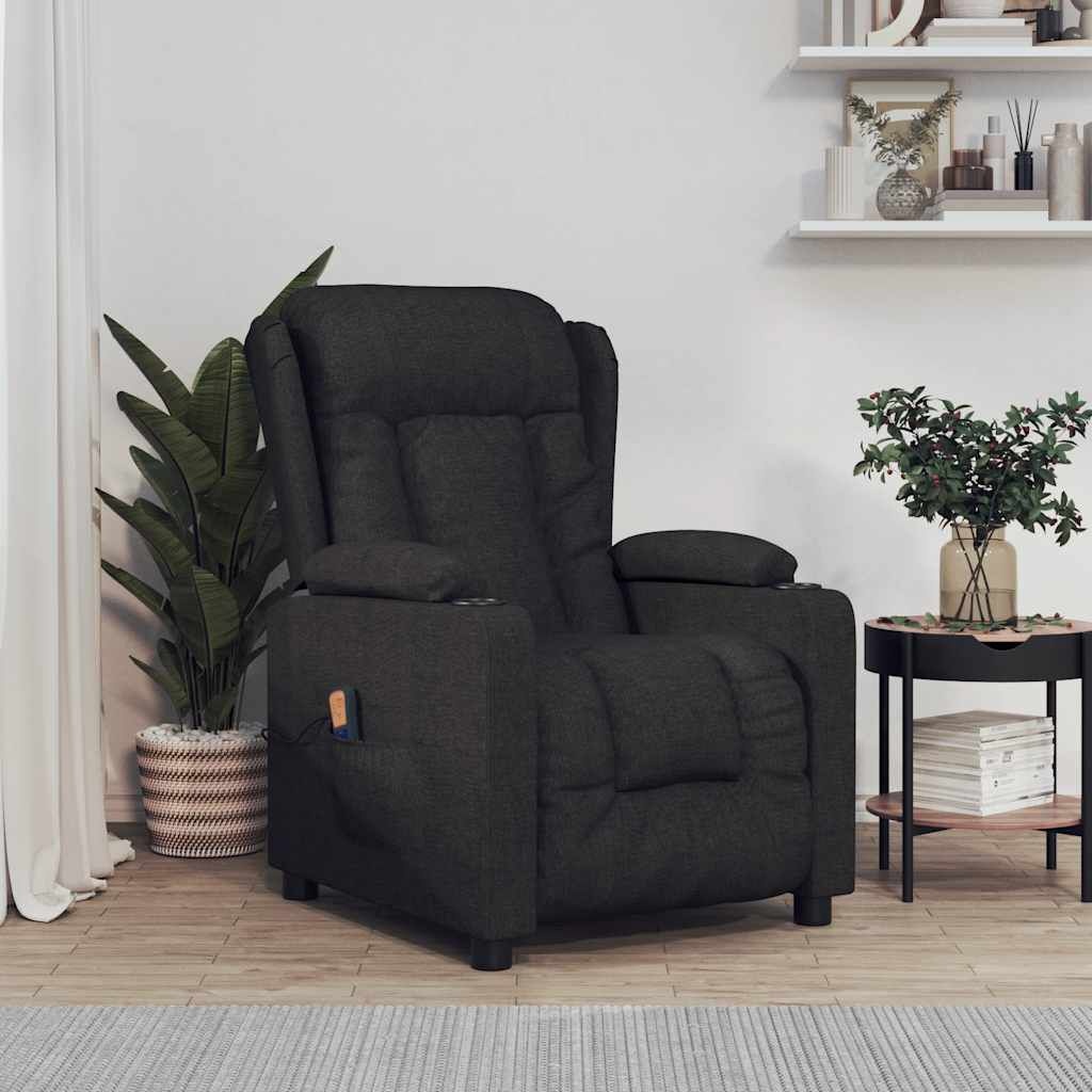 vidaXL Massagestoel Zwart - 47% Korting! Min. Gebruikssporen