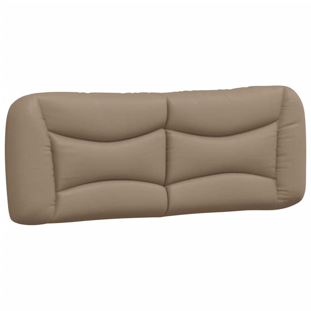 Hoofdbordkussen 140cm Cappuccino -60%! Kunstleer Topdeal