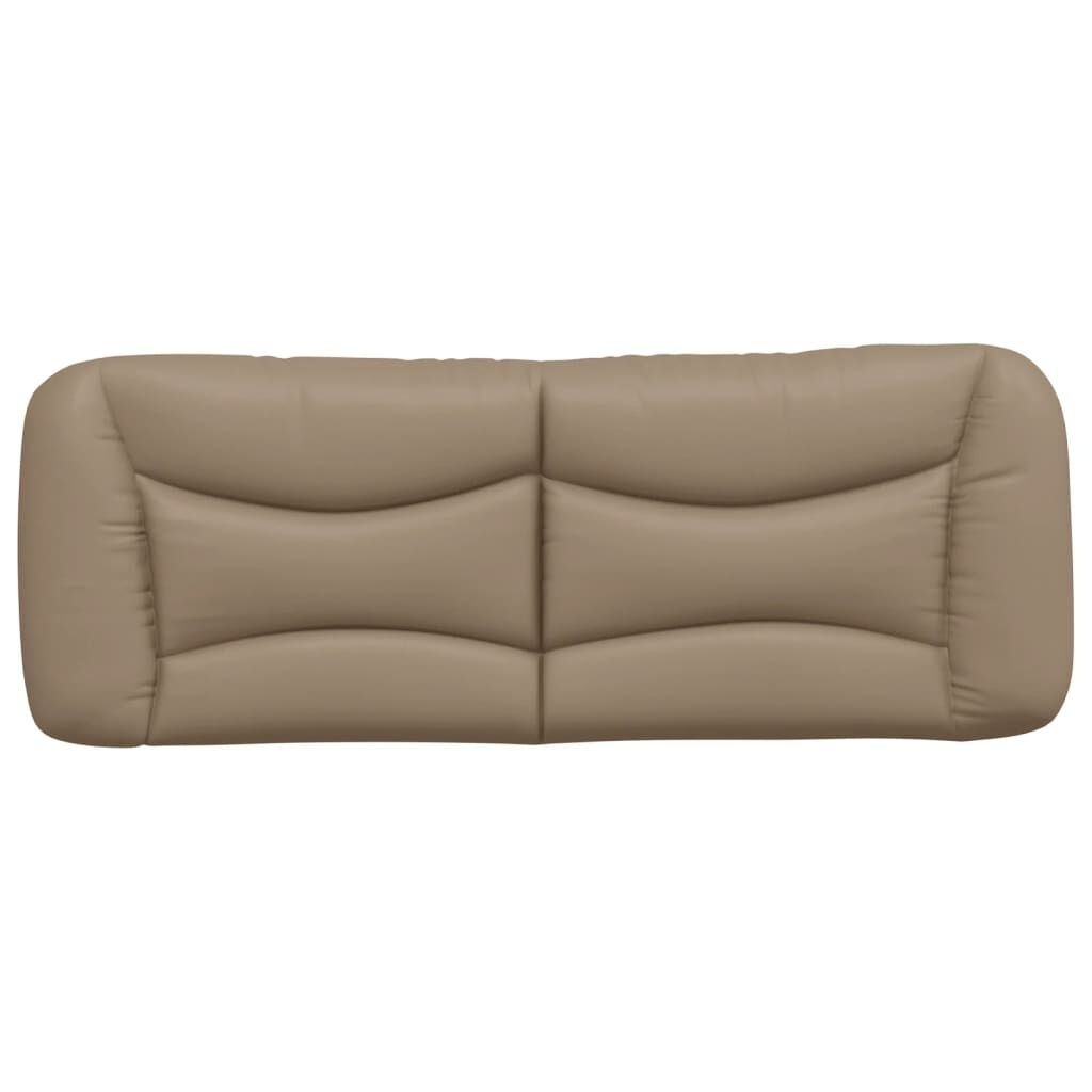 Hoofdbordkussen 140cm Cappuccino -60%! Kunstleer Topdeal