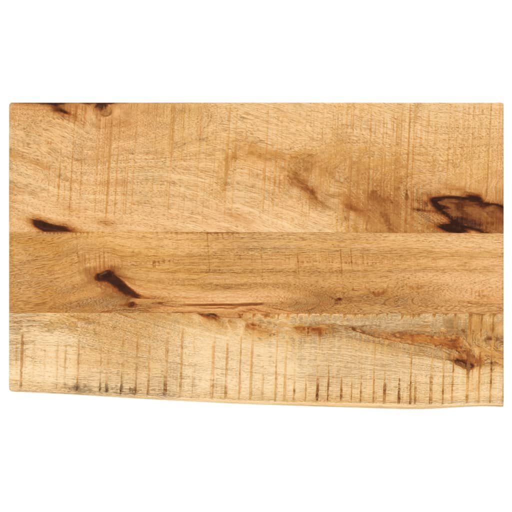 VidaXL Tafelblad Mango 60x30cm - Natuurlijke Rand - 35% Korting!