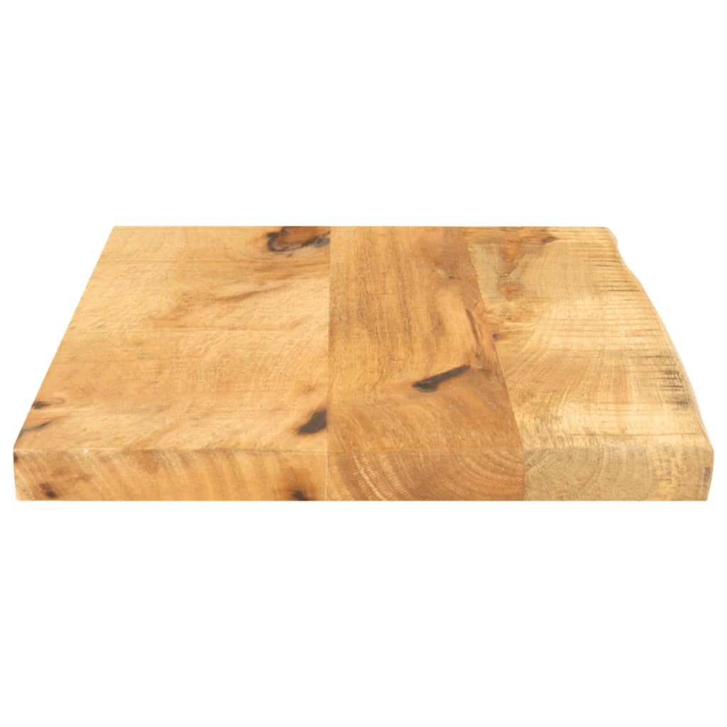 VidaXL Tafelblad Mango 60x30cm - Natuurlijke Rand - 35% Korting!