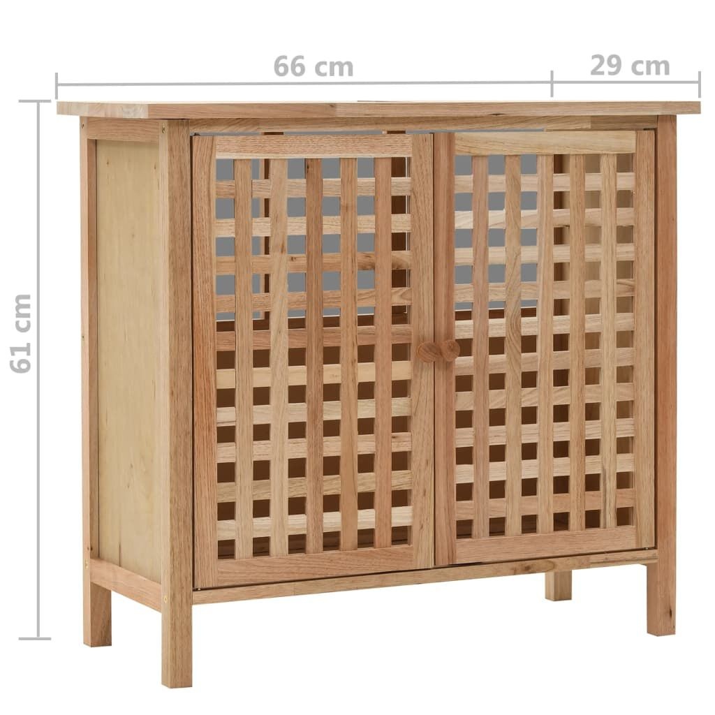 vidaXL Wastafelkast Walnoot - 66cm - 35% Korting!