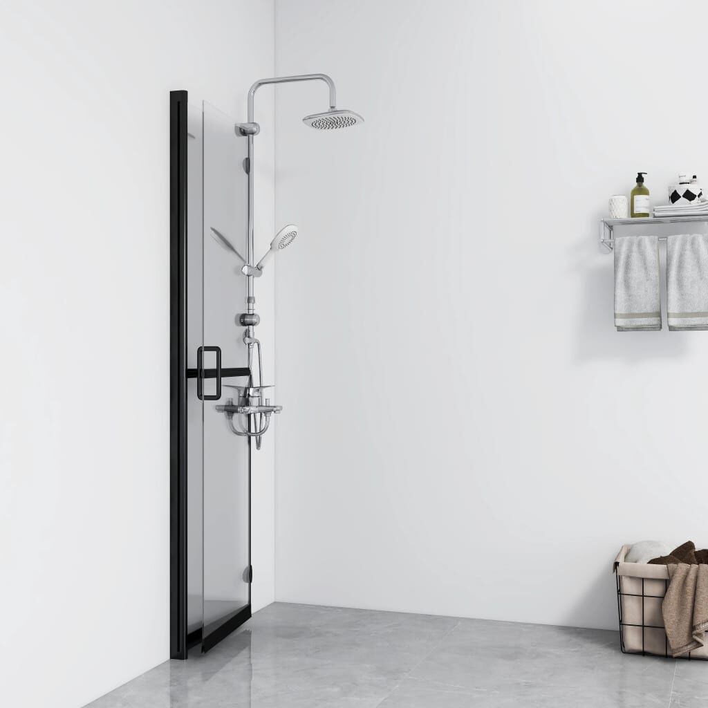 Inloopdouchewand Inklapbaar 100x190 cm -35% Korting!