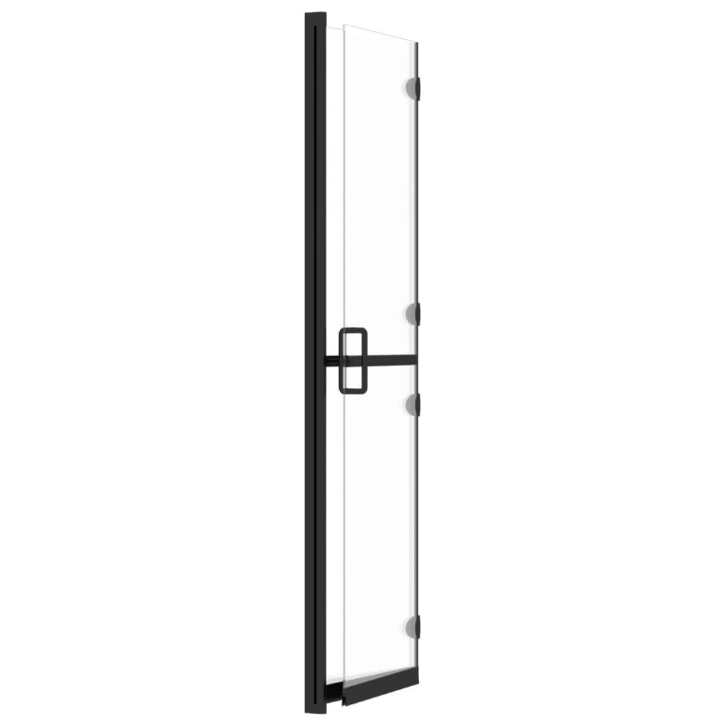 Inloopdouchewand Inklapbaar 100x190 cm -35% Korting!