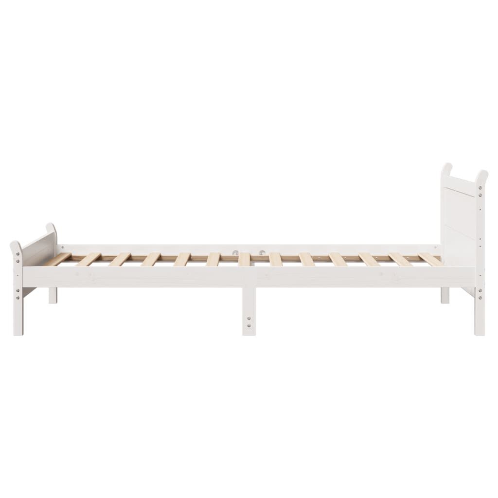 Grenen Bedframe Wit 90x190cm - 41% Korting!