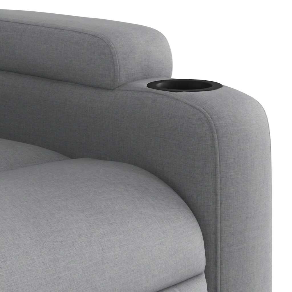 vidaXL Massagestoel Lichtgrijs - Verstelbaar - 47% Korting!