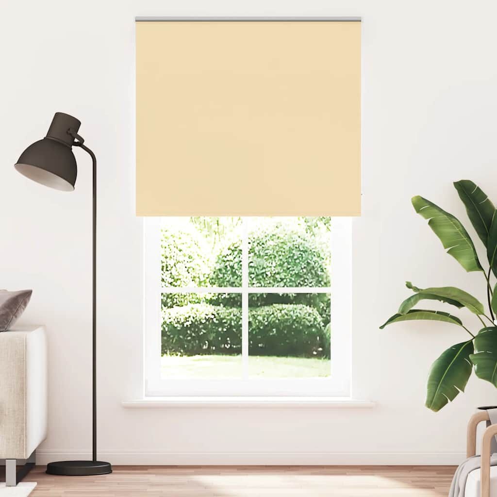 vidaXL Verduisterend Rolgordijn Beige 140x230cm - 50% Korting!