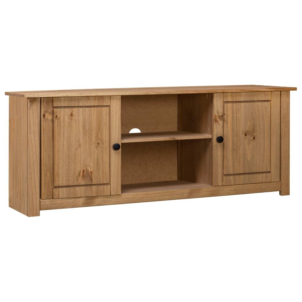 VidaXL TV-kast Grenen 120cm - 35% Korting!