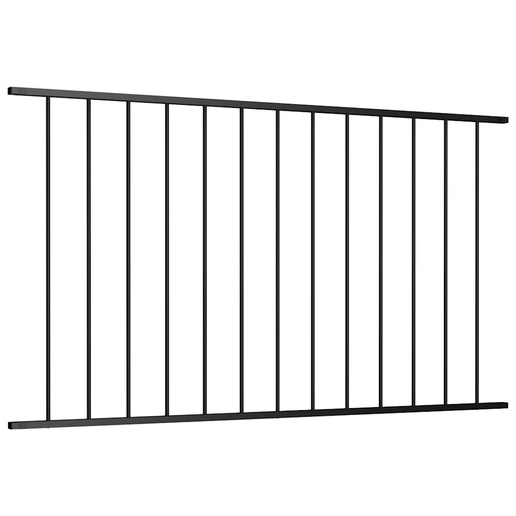 vidaXL Hekpaneel 1,7x1,25m Zwart - 35% Korting!