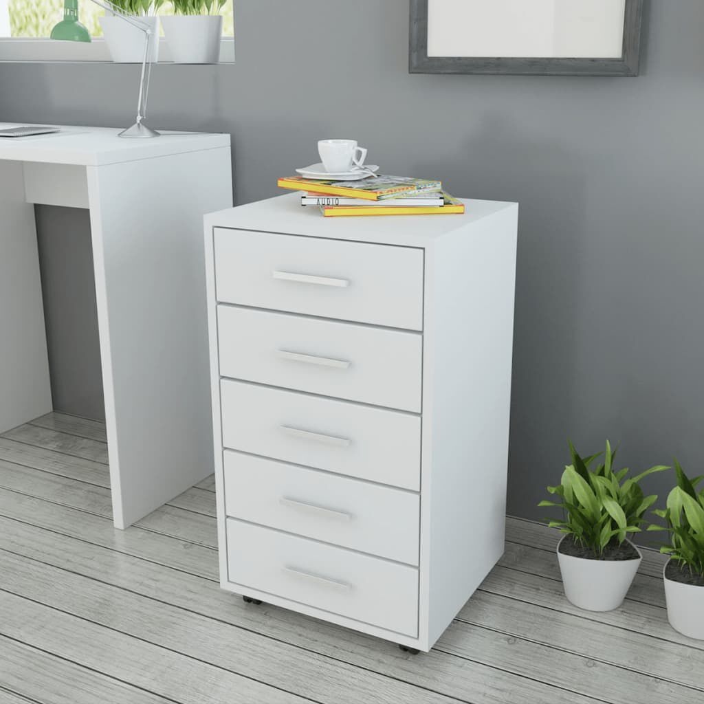 vidaXL Ladeblok Wit - 50% Korting! Lichte Schade, Super Deal!