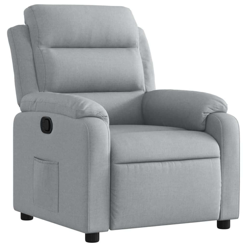 vidaXL Verstelbare Fauteuil Lichtgrijs - 45% Korting!