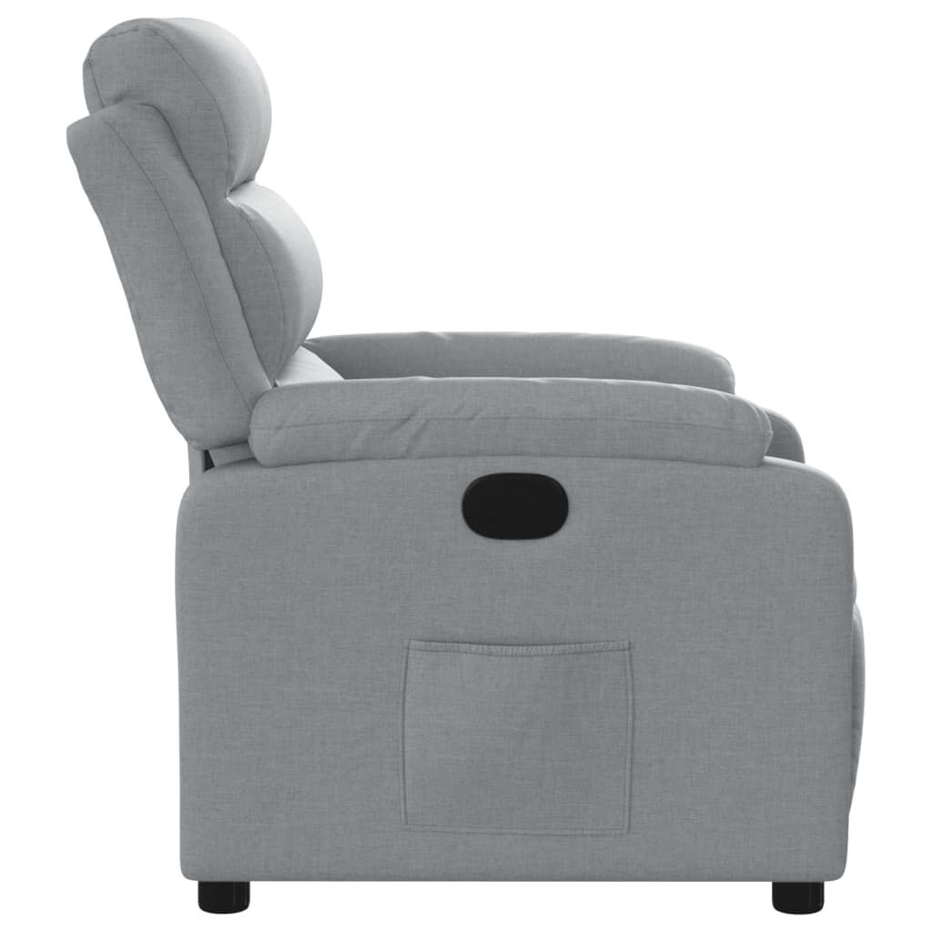 vidaXL Verstelbare Fauteuil Lichtgrijs - 45% Korting!