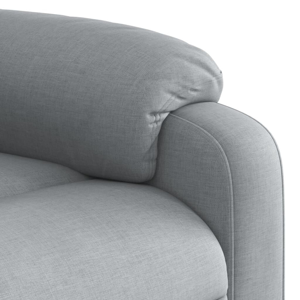 vidaXL Verstelbare Fauteuil Lichtgrijs - 45% Korting!